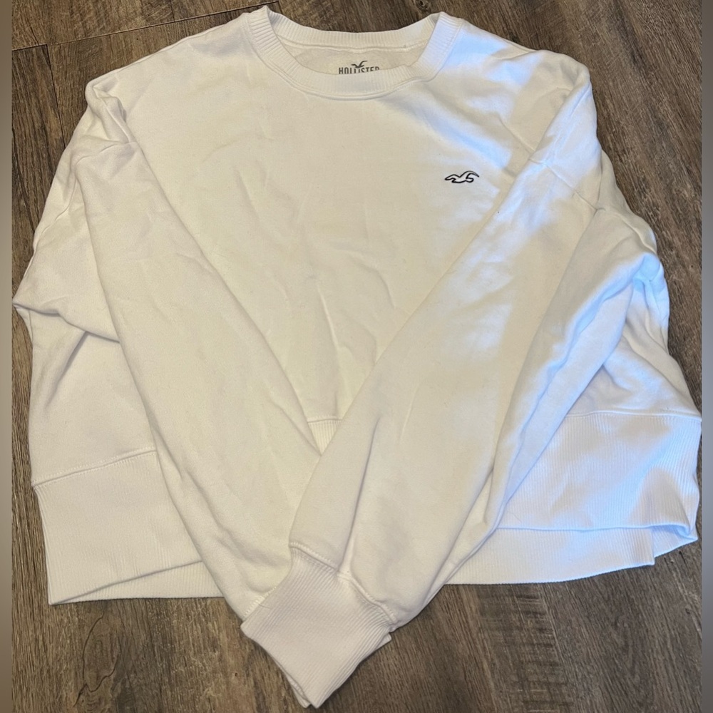 Hollister Classic White Women’s Sweatshirt